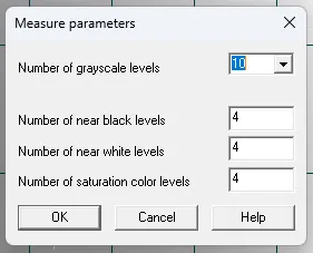 measure parameters